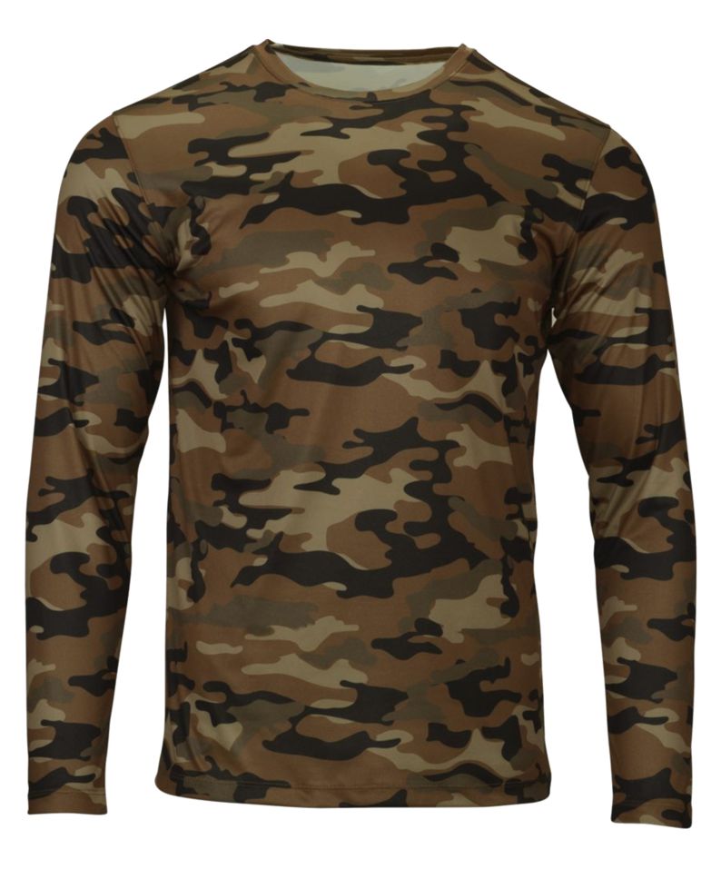 Men's Woodland Performance Long Sleeve T-Shirt
