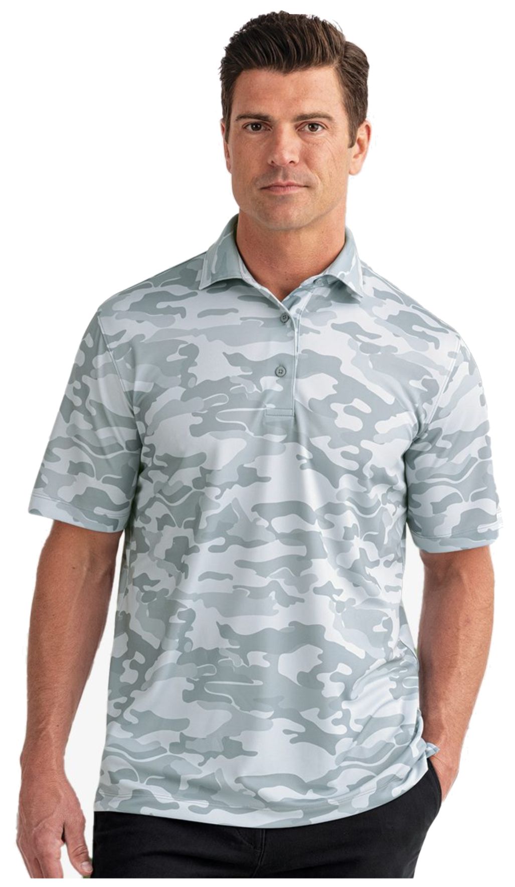Men's Newport Camo Polo