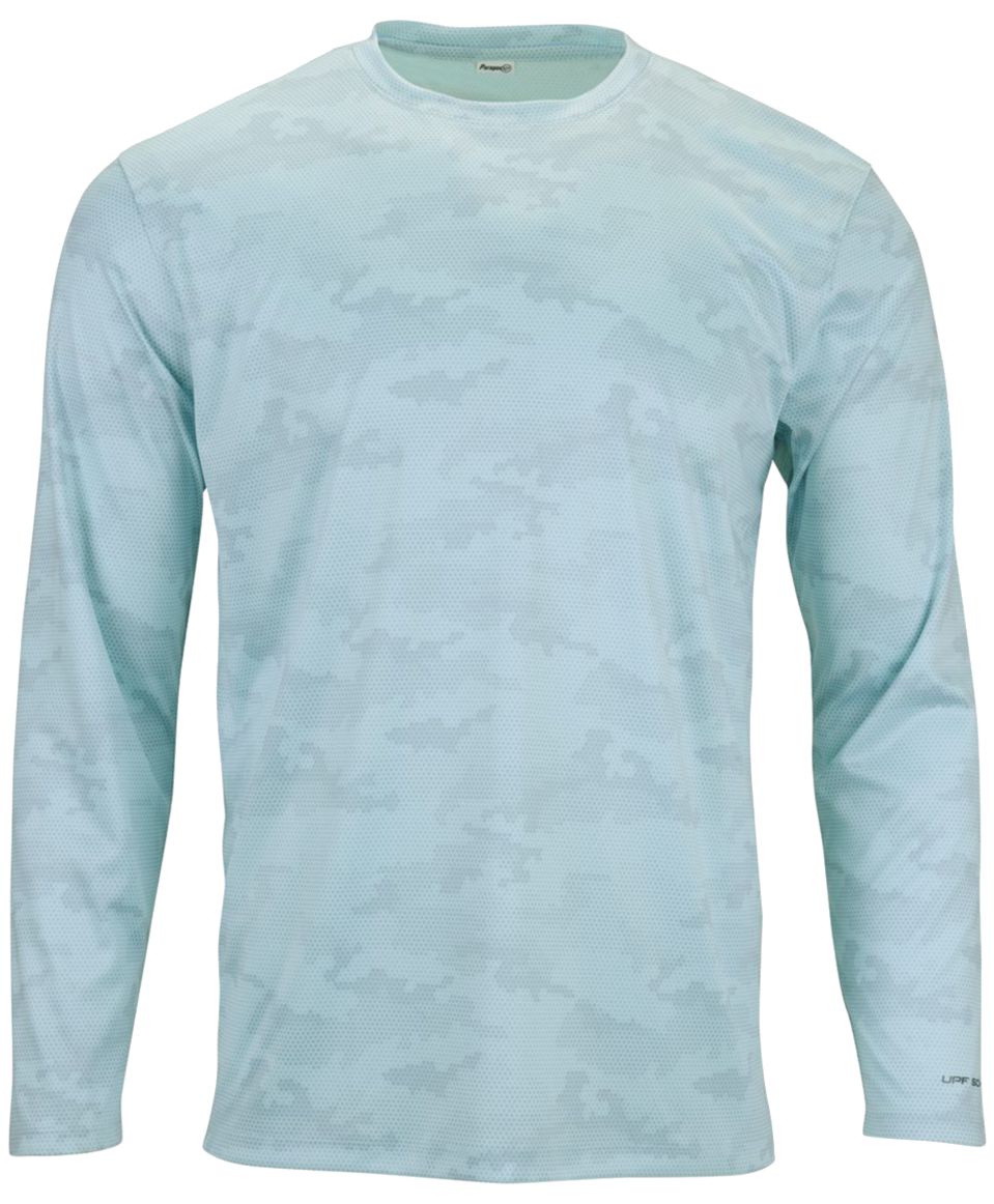 Unisex Pompano Performance Camo Long Sleeve T-Shirt