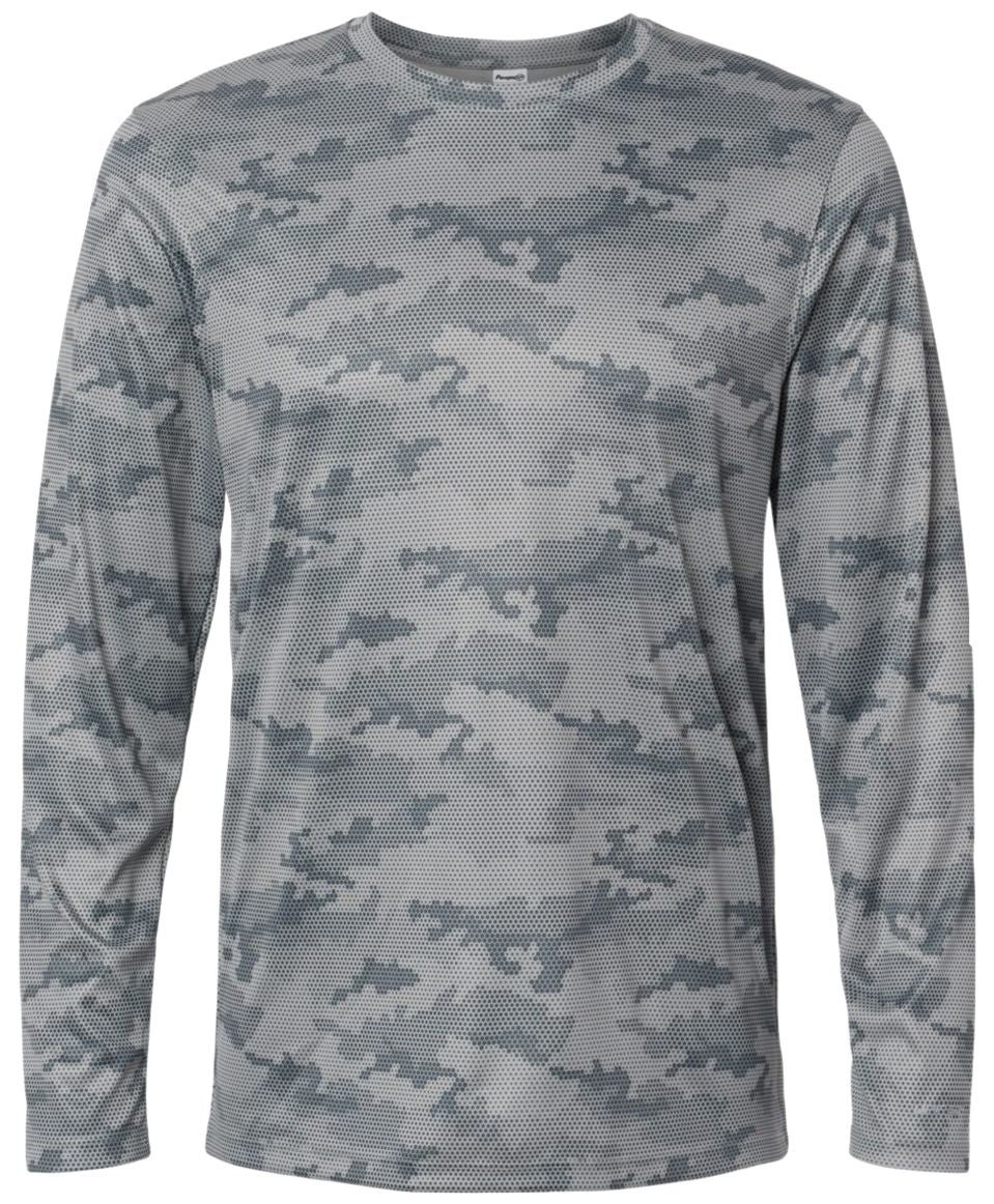 Unisex Pompano Performance Camo Long Sleeve T-Shirt