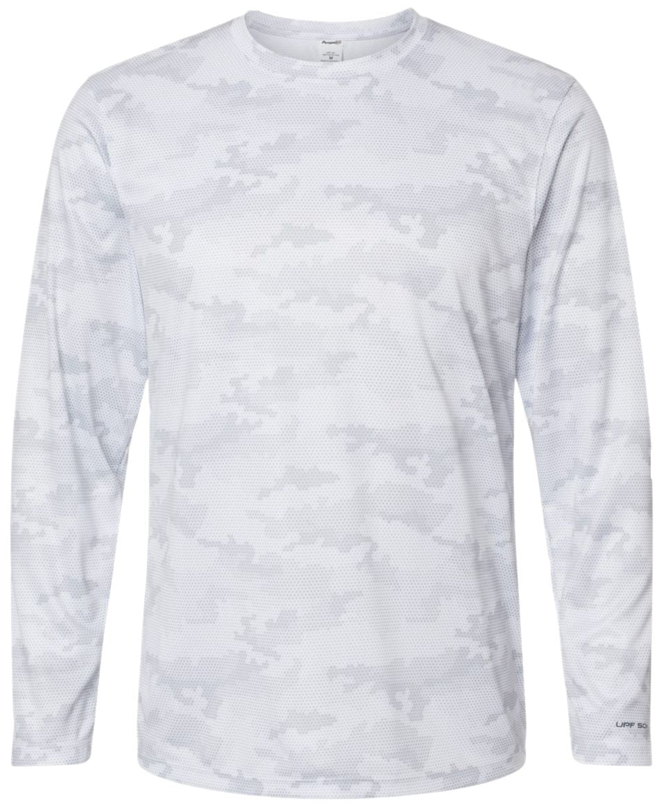 Unisex Pompano Performance Camo Long Sleeve T-Shirt