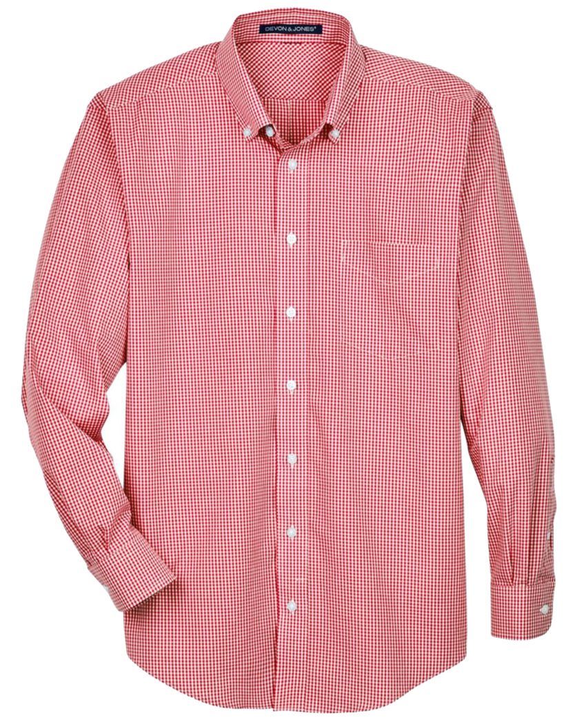 Men's Checkered Button Up
