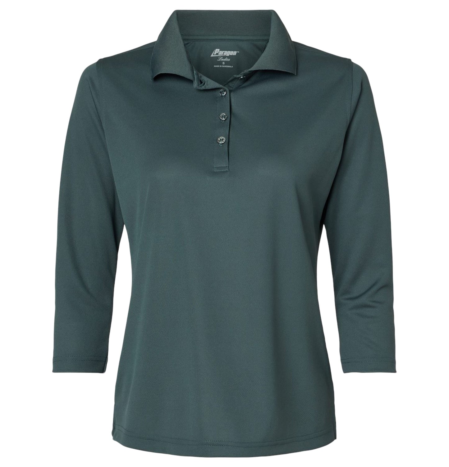 Lady Palm Three Quarter Sleeve Polo