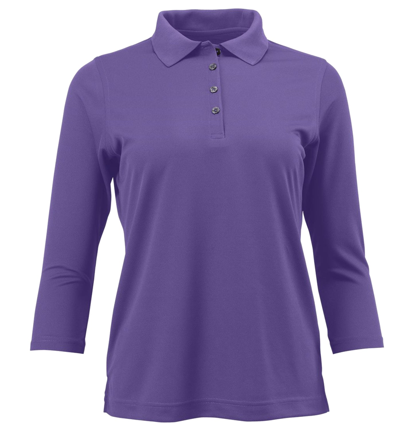Lady Palm Three Quarter Sleeve Polo