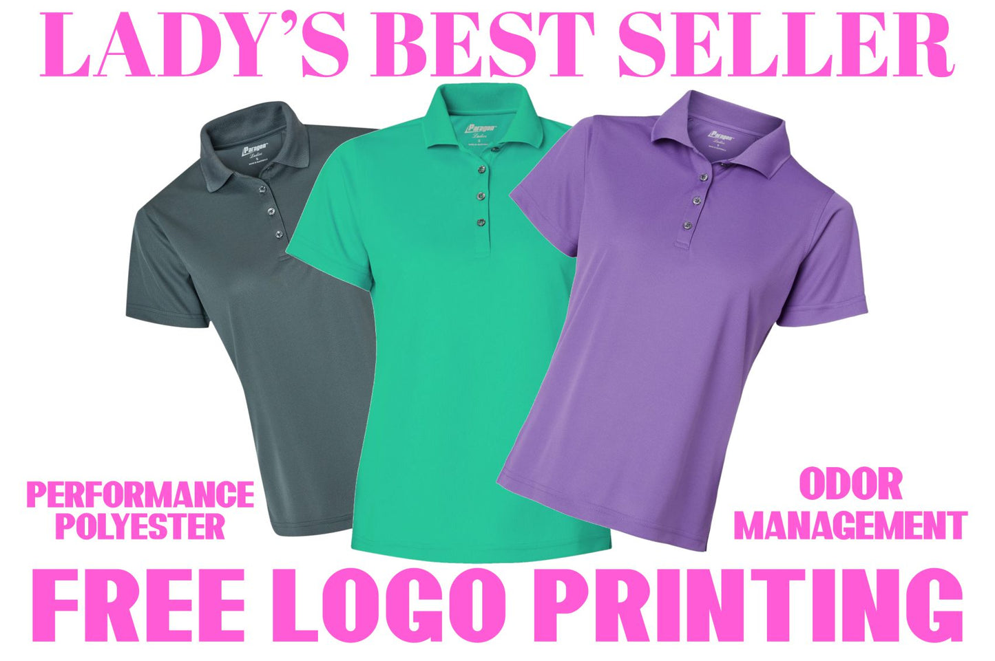 Saratoga Mini Mesh Polo Lady's