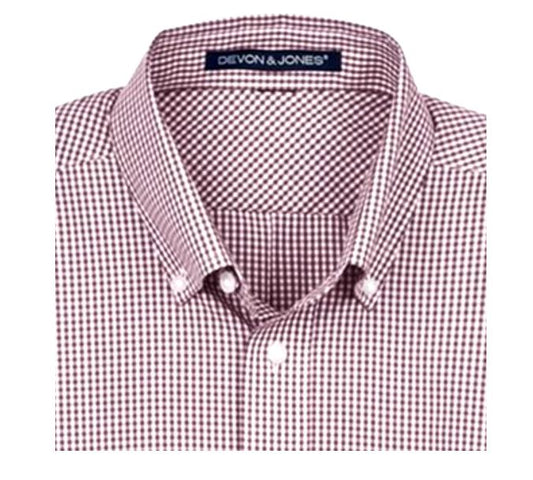 Men's Checkered Button Up