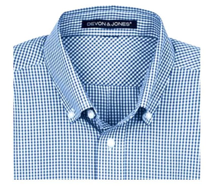 Men's Checkered Button Up