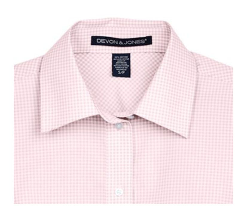 Women's Checkered Button Up