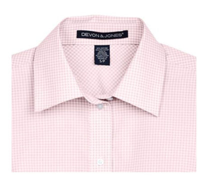 Women's Checkered Button Up
