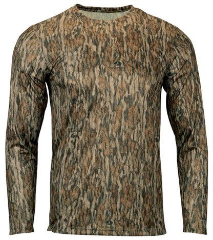Men's Oxford Performance Camo Print Long Sleeve T-Shirt