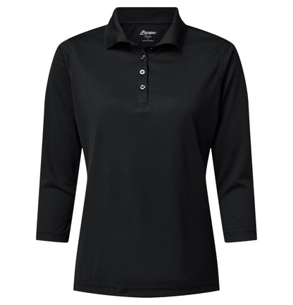 Lady Palm Three Quarter Sleeve Polo